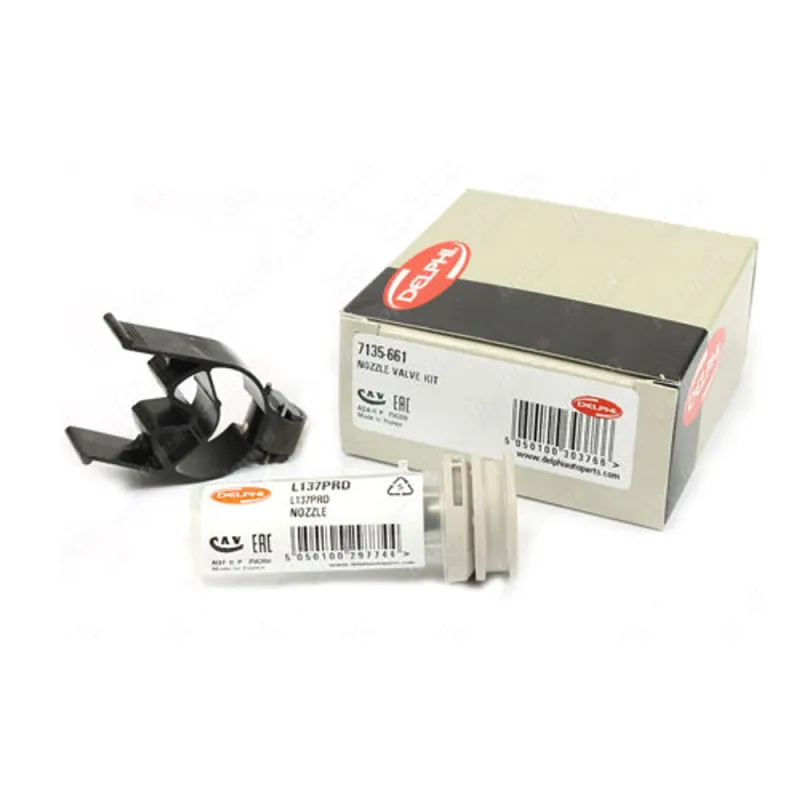 Tobera Kit Tobera + Válvula Control Inyector Delphi EJBR02901D/EJBR03701D 7135-661 — Delphi