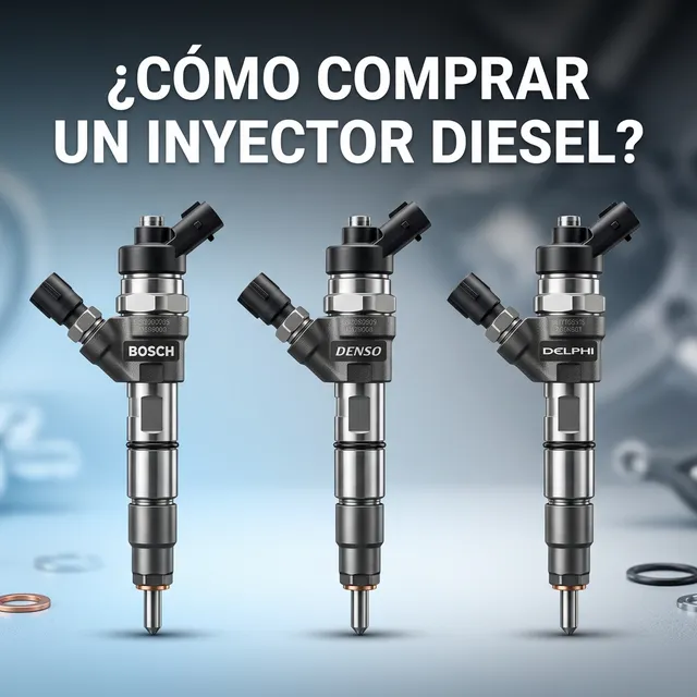 ¿Cómo comprar un inyector diesel? — Inyectores Bosch, Denso y Delphi