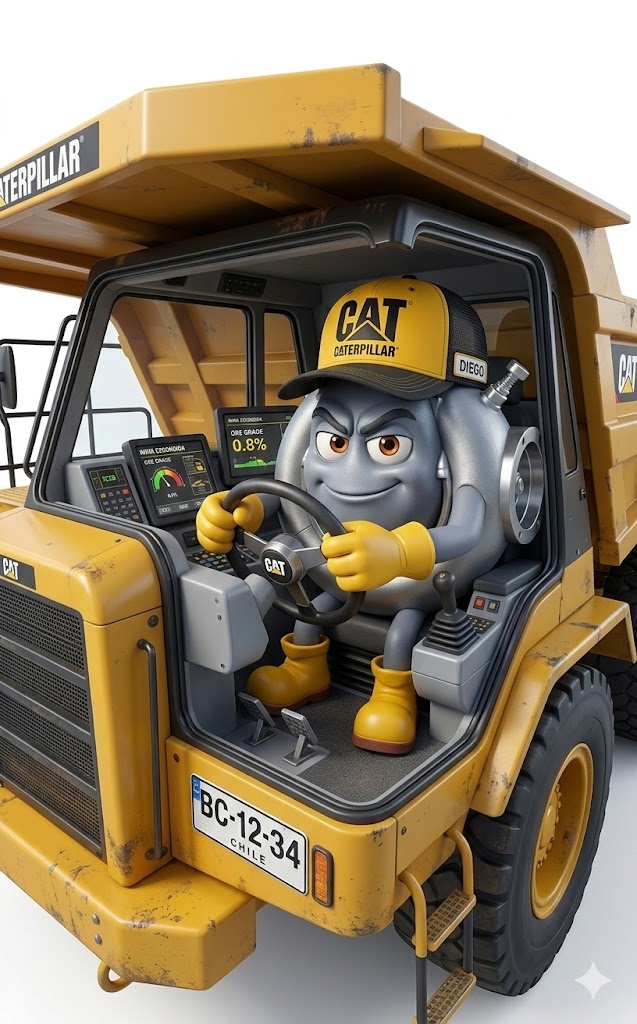 Diego de Centralturbos en la minería del norte de Chile — Donde los turbos trabajan en las condiciones más extremas del país