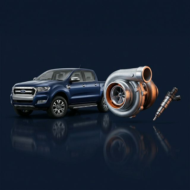 Turbos e inyectores para Ford