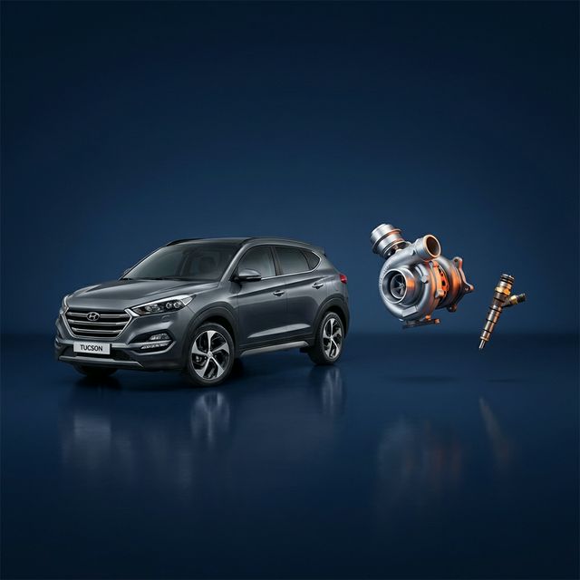 Turbos e inyectores para Hyundai