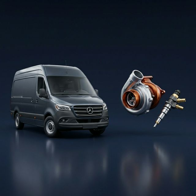 Turbos e inyectores para Mercedes-Benz