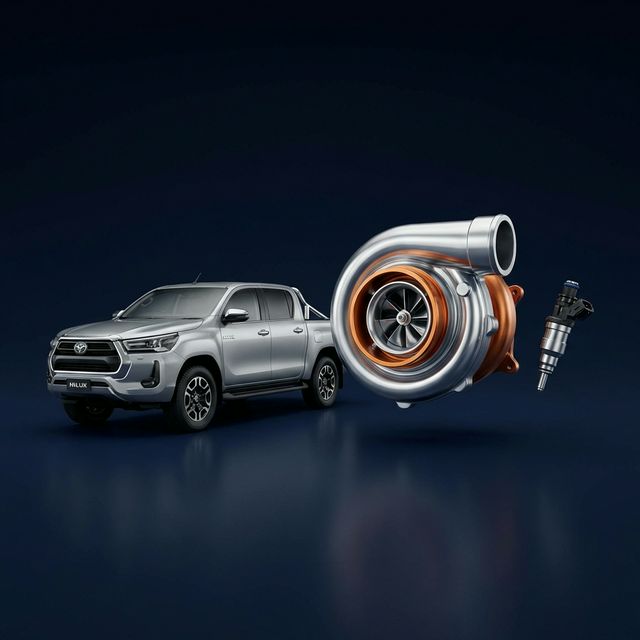 Turbos e inyectores para Toyota